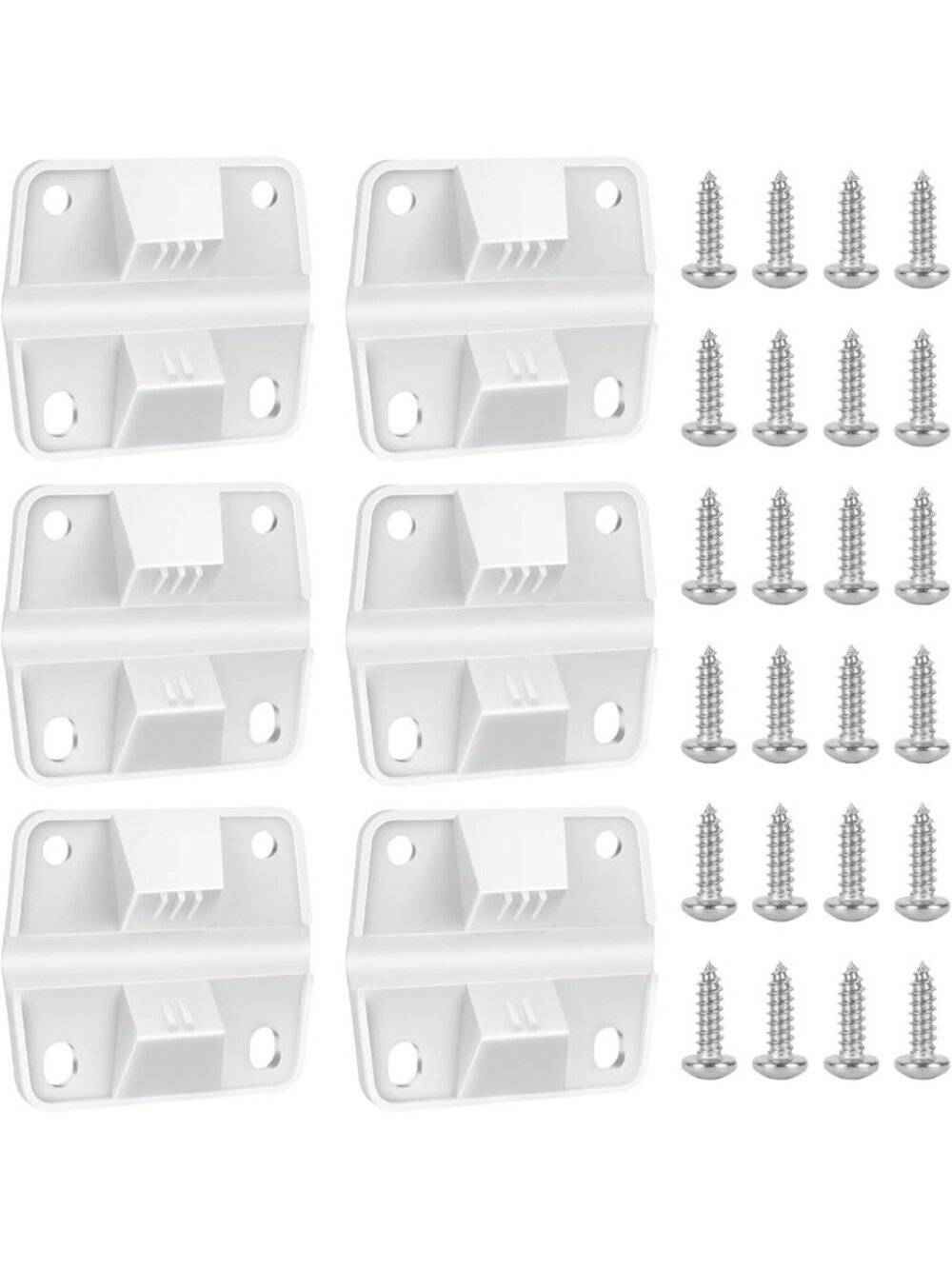 Replacement Cooler Hinges - Durable Parts for 5253, 6262, 6270 - 6 Pack